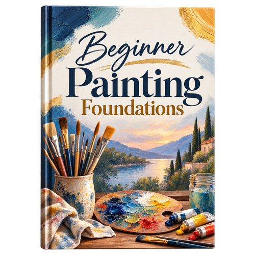 Beginner Painting Foundations ebook cover